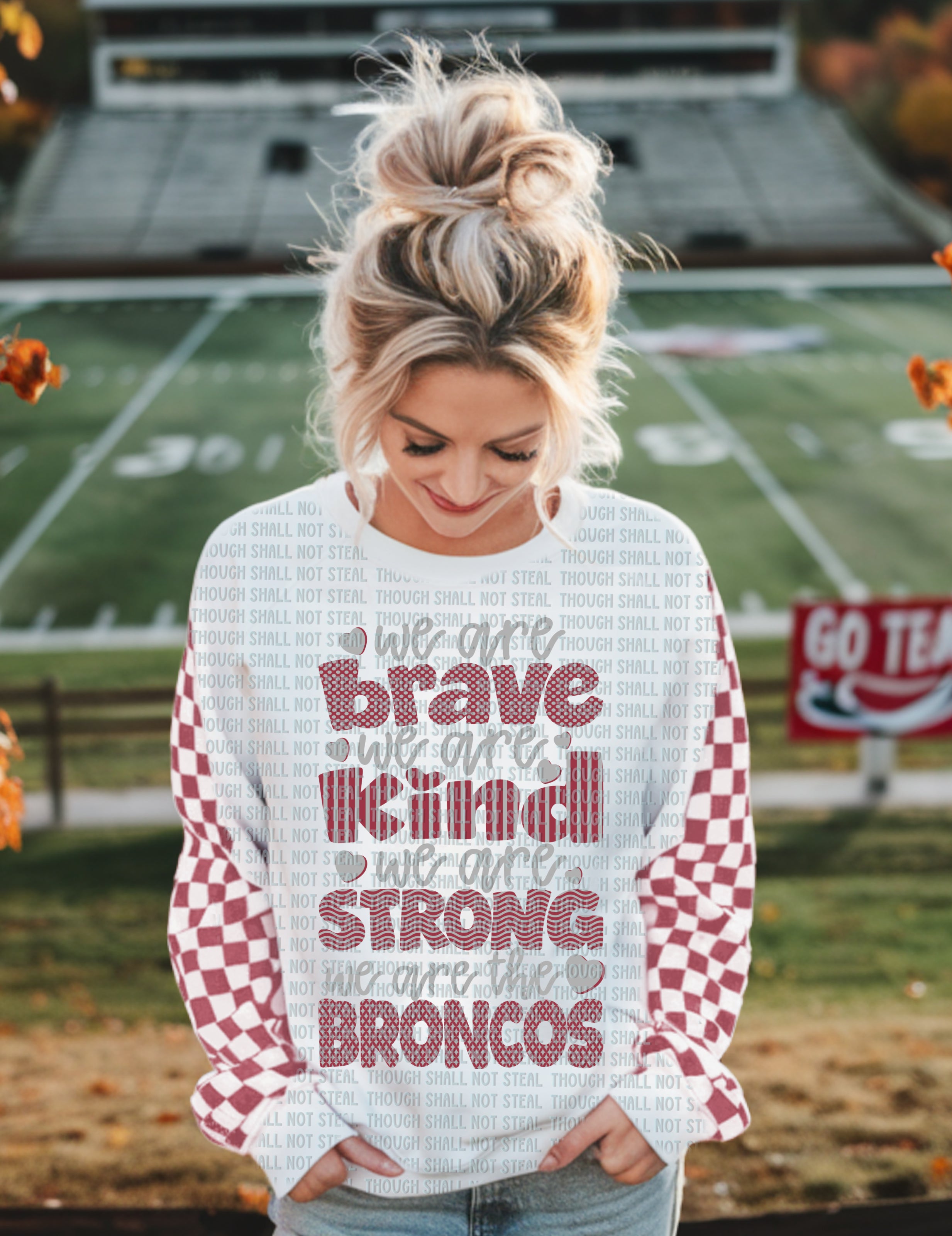 62-31 Brave Kind Strong Broncos DTF TRANSFER ONLY