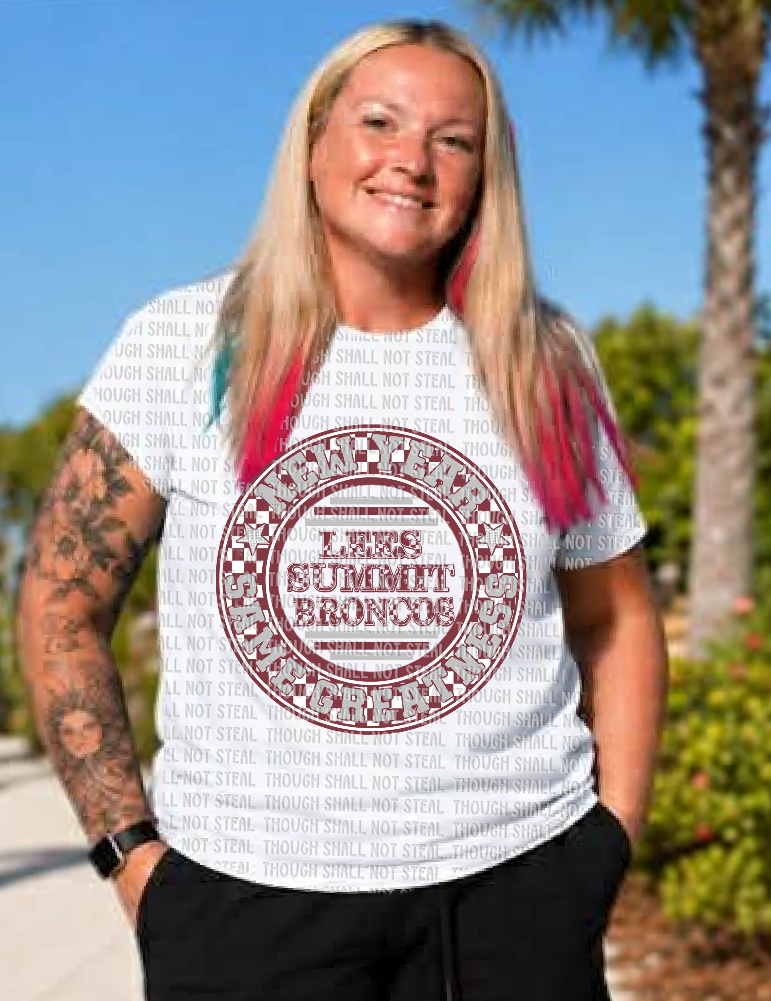 62-46 Lee_s Summit Broncos - New Year, Same Greatness Completed Tee