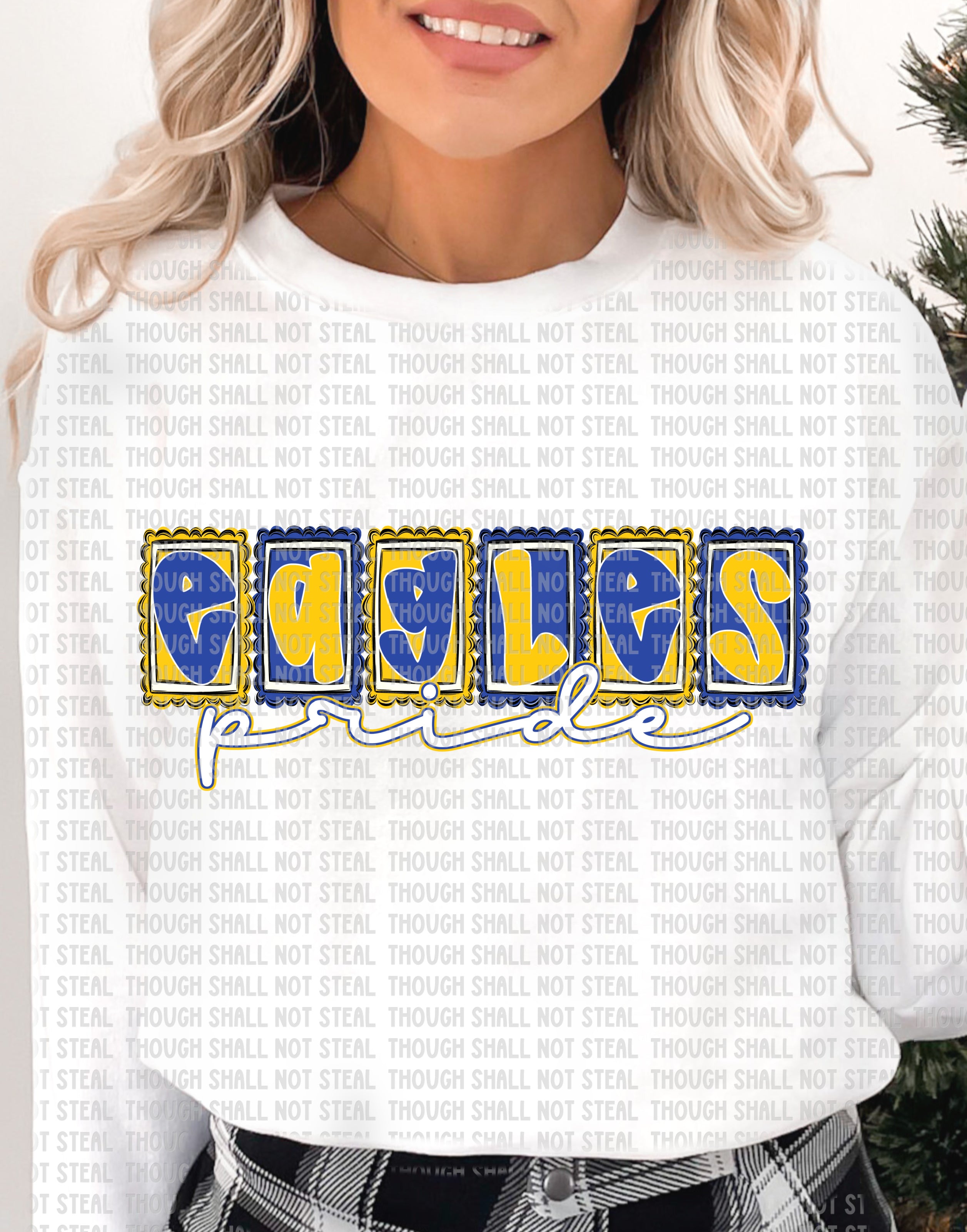 64-07 Eagles pride DTF TRANSFER ONLY