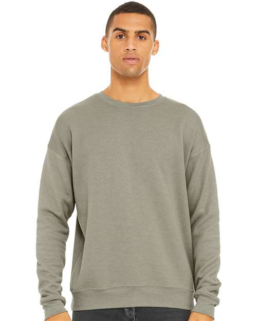 Unisex Sponge Fleece Drop Shoulder Crewneck Sweatshirt