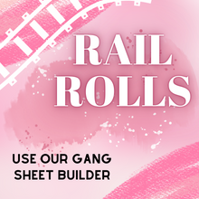 Load image into Gallery viewer, Build your own Rail Rolls (Use Our Built-In Sheet Creator)
