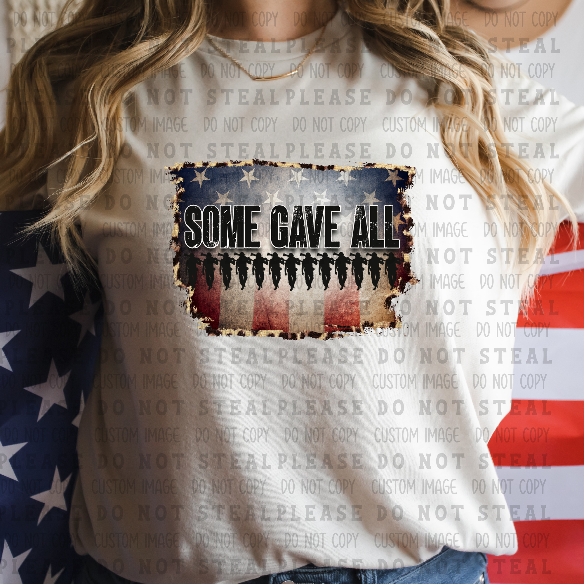 7-29 Some Gave All DTF TRANSFER ONLY