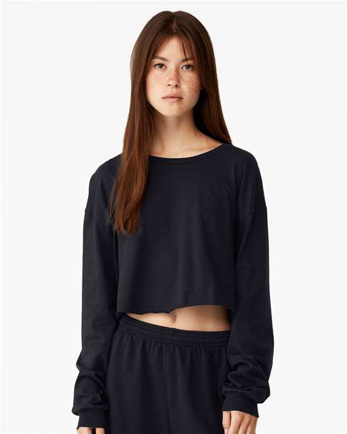 Women's FWD Fashion Crop Long Sleeve Tee