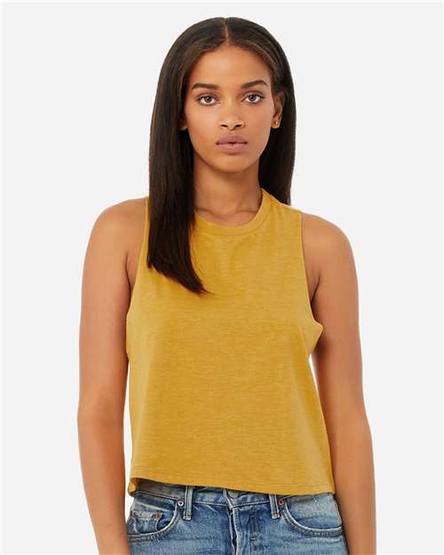 Women's Racerback Crop Tank