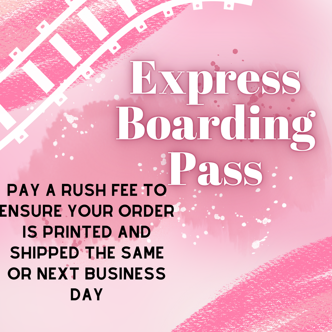 Express Pass Ships within 24-36 hours  - READ LISTING INFO! NOT FOR UV OR SPECIAL FILMS