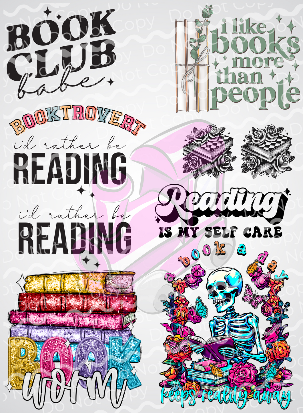 Book Club Mini Sheet