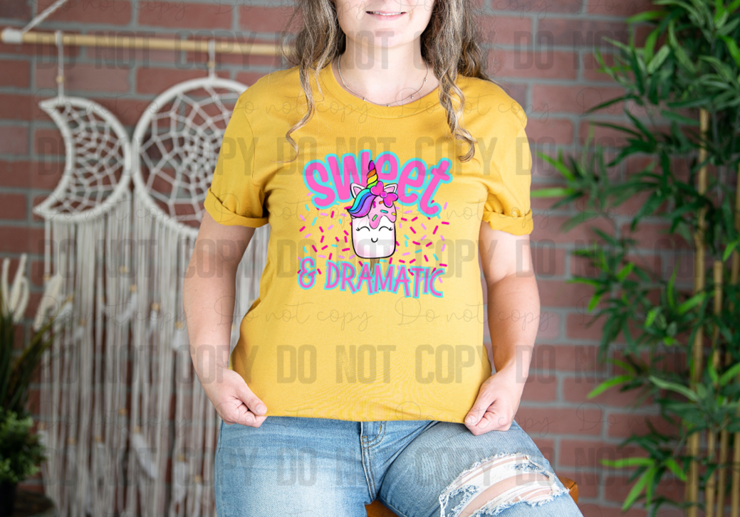 C-13 Sweet & Dramatic DTF Transfer ONLY