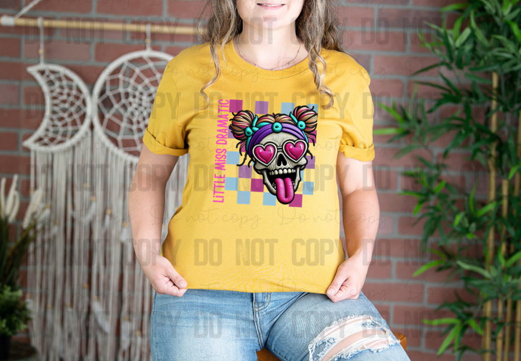 C-18 Little Miss Dramatic DTF Transfer ONLY