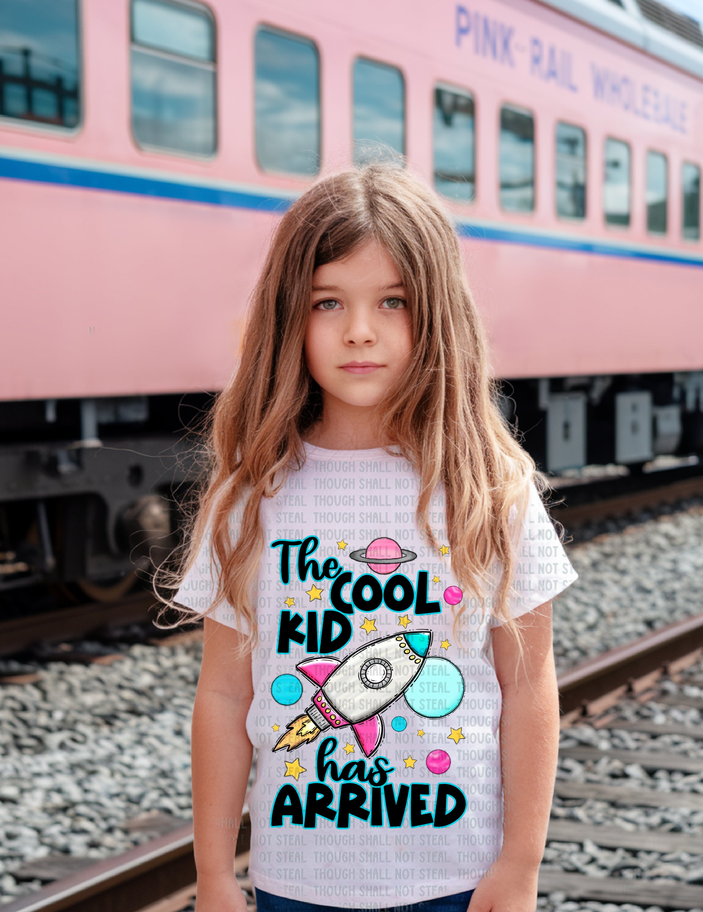 C-34 B Girl - The Cool Kid has Arrived DTF Transfer ONLY