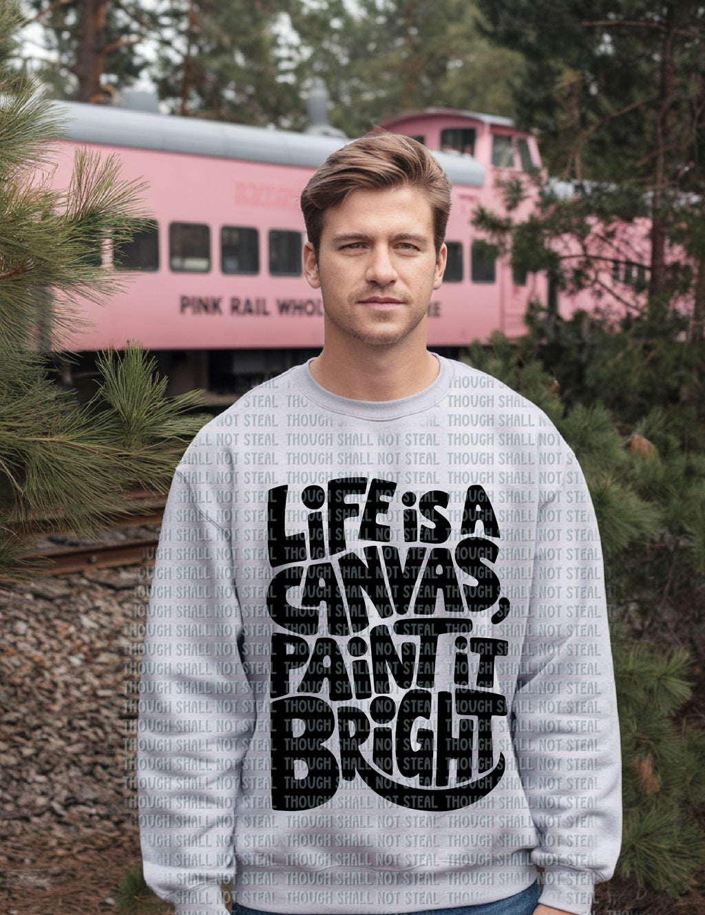 D-108 Life Is a Canvas Completed Tee