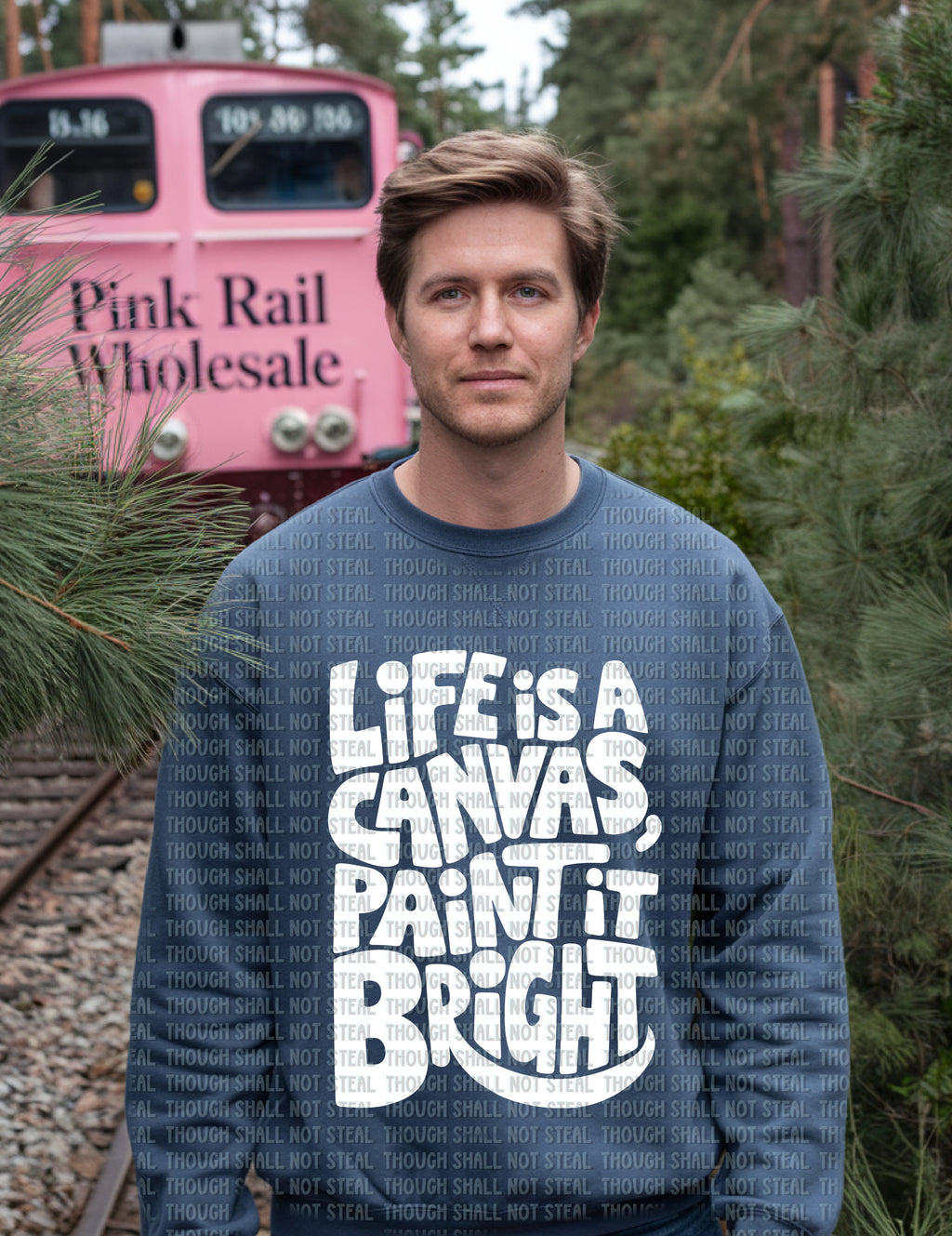 D-108 Life Is a Canvas Completed Tee