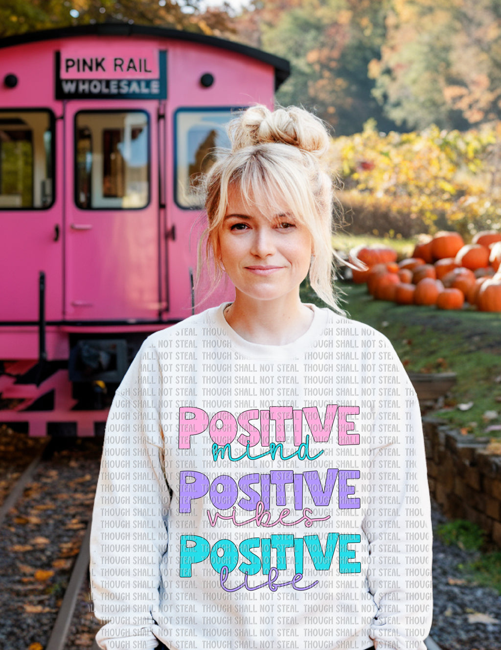 D-113 Positive mind, Positive vibes, Positive life PRC mock