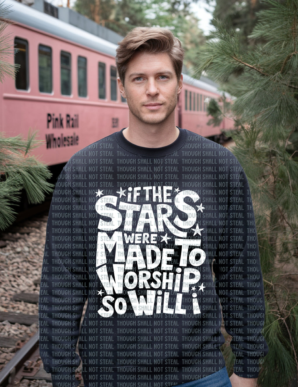 D-124 If the stars were made to worship DTF TRANSFER ONLY