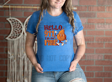 Load image into Gallery viewer, D-68 Hello 911 I&#39;m On Fire Completed Tee
