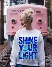 Load image into Gallery viewer, D-99 Shine Your Light Completed Tee
