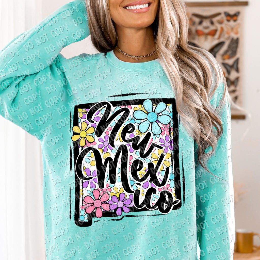 F-01 Flower State CHOOSE YOUR STATE DTF TRANSFER ONLY