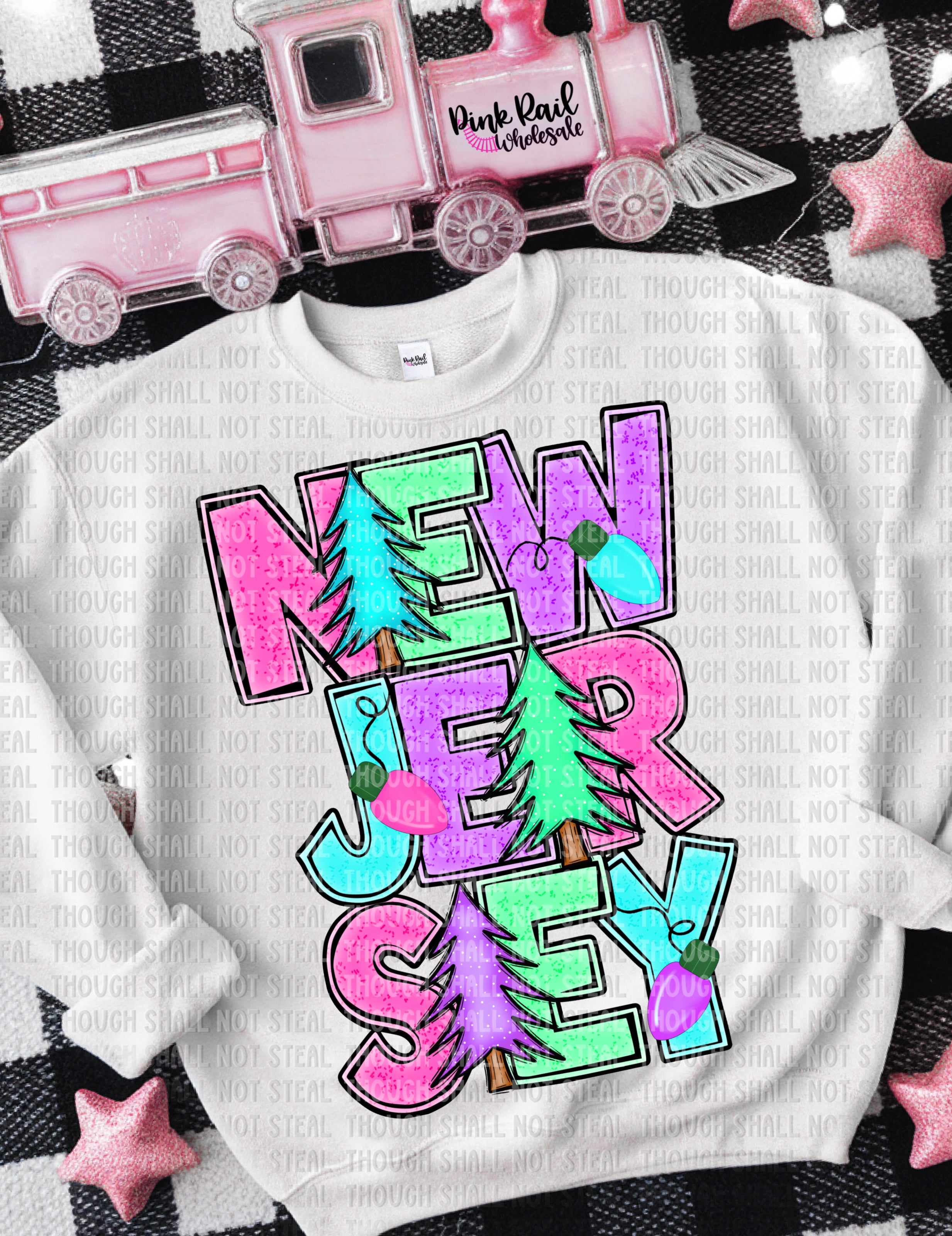 F-02 Christmas State CHOOSE YOUR STATE Completed Tee