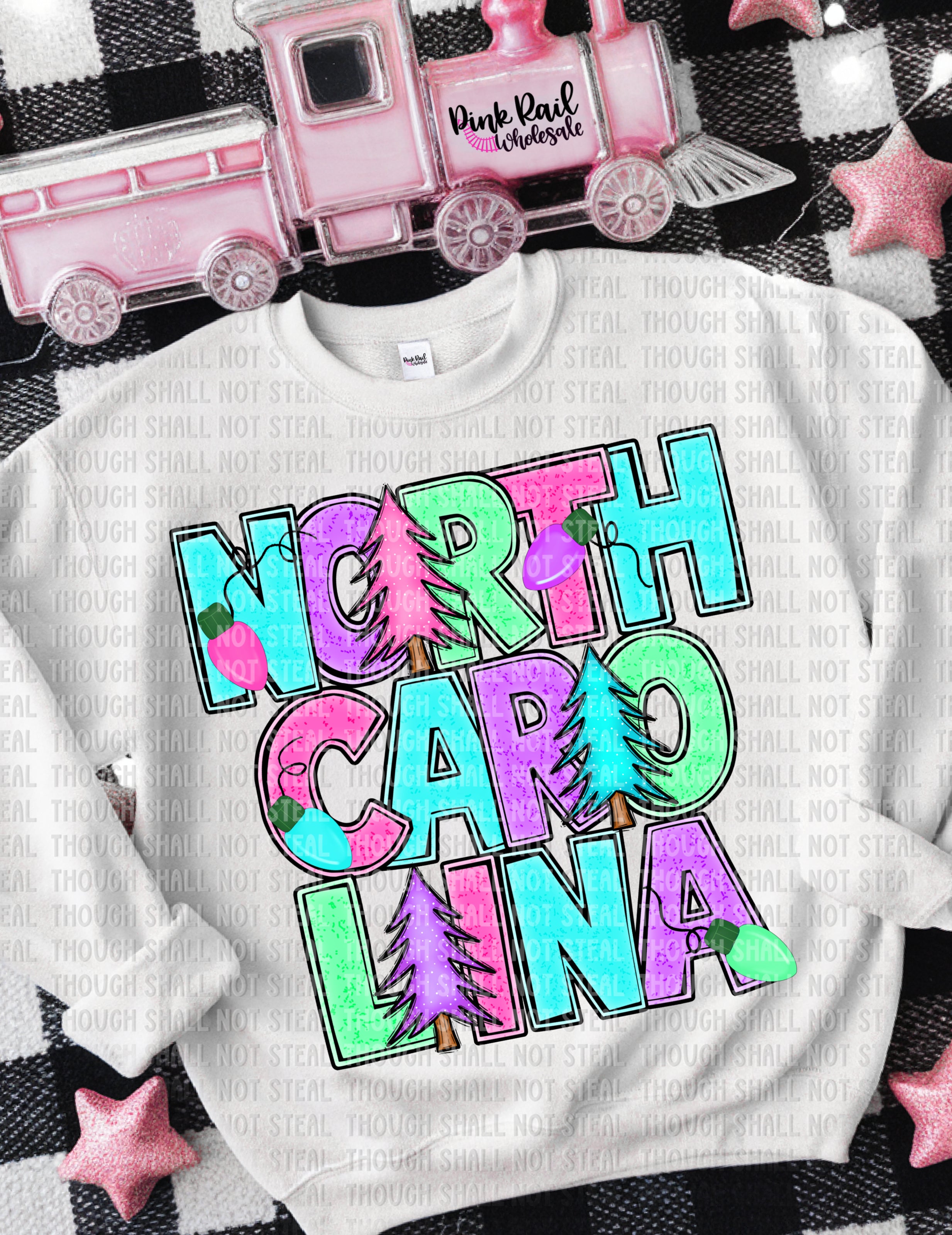 F-02 Christmas State CHOOSE YOUR STATE Completed Tee