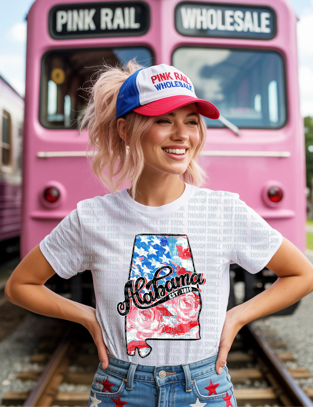 F-03 Patriotic State CHOOSE YOUR STATE (A-D) DTF TRANSFER ONLY