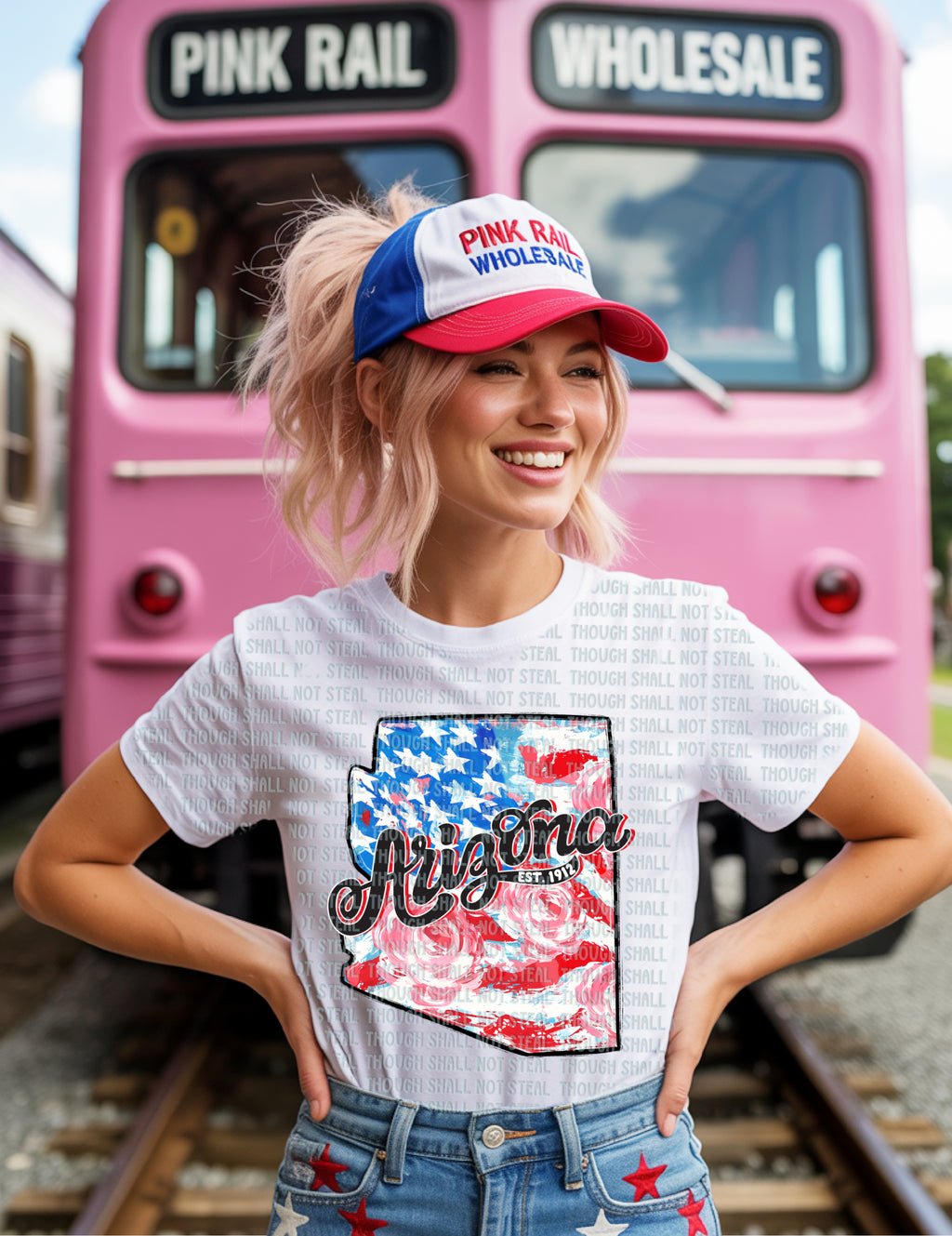 F-03 Patriotic State CHOOSE YOUR STATE (A-D) DTF TRANSFER ONLY