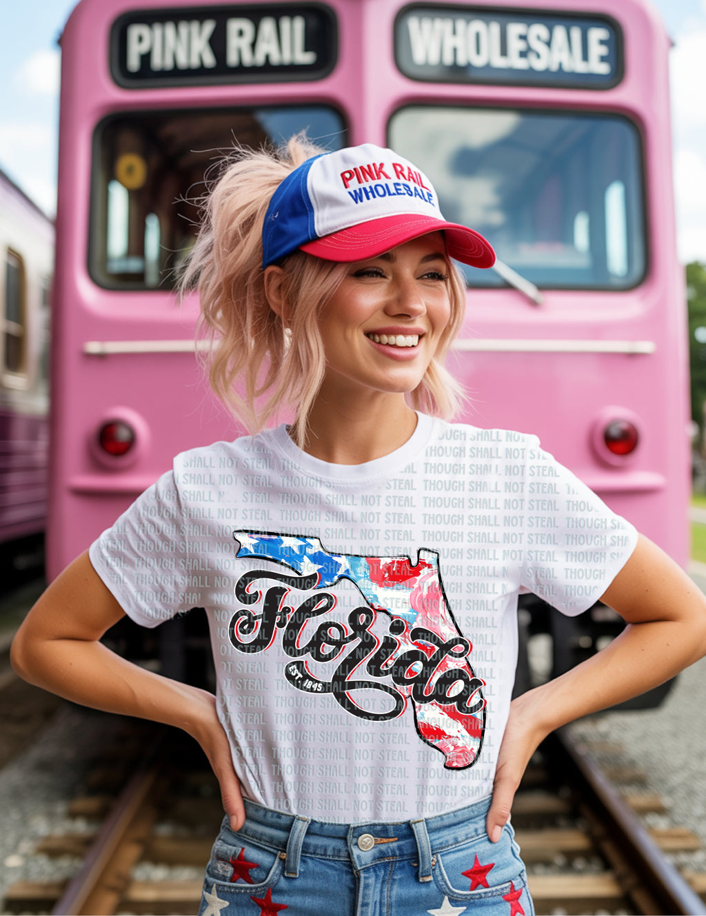 F-03 Patriotic State CHOOSE YOUR STATE (F-K) Completed Tee