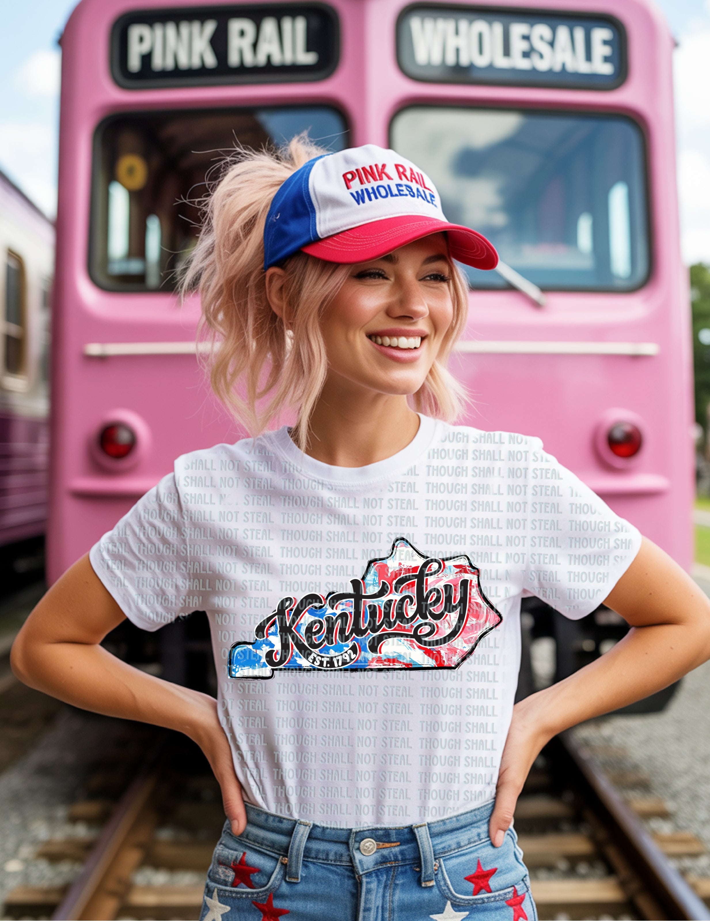 F-03 Patriotic State CHOOSE YOUR STATE (F-K) Completed Tee