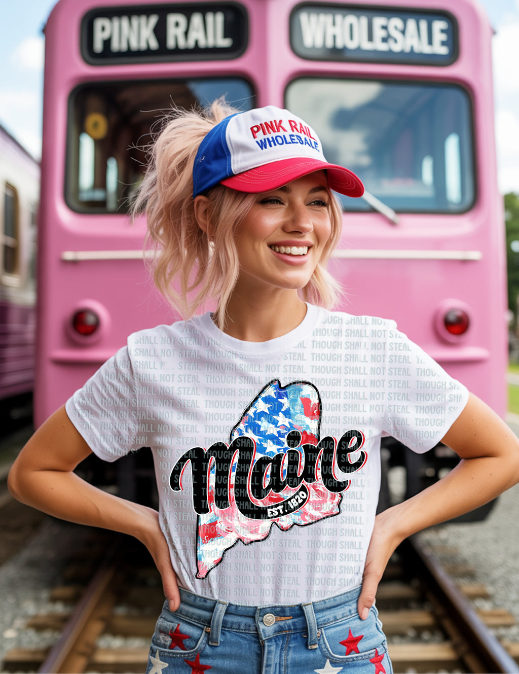 F-03 Patriotic State CHOOSE YOUR STATE (L-M) DTF TRANSFER ONLY