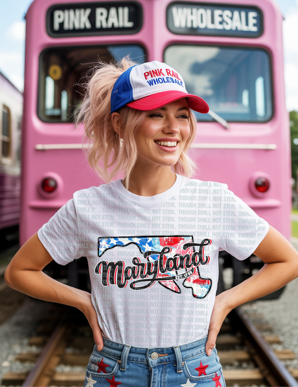 F-03 Patriotic State CHOOSE YOUR STATE (L-M) DTF TRANSFER ONLY