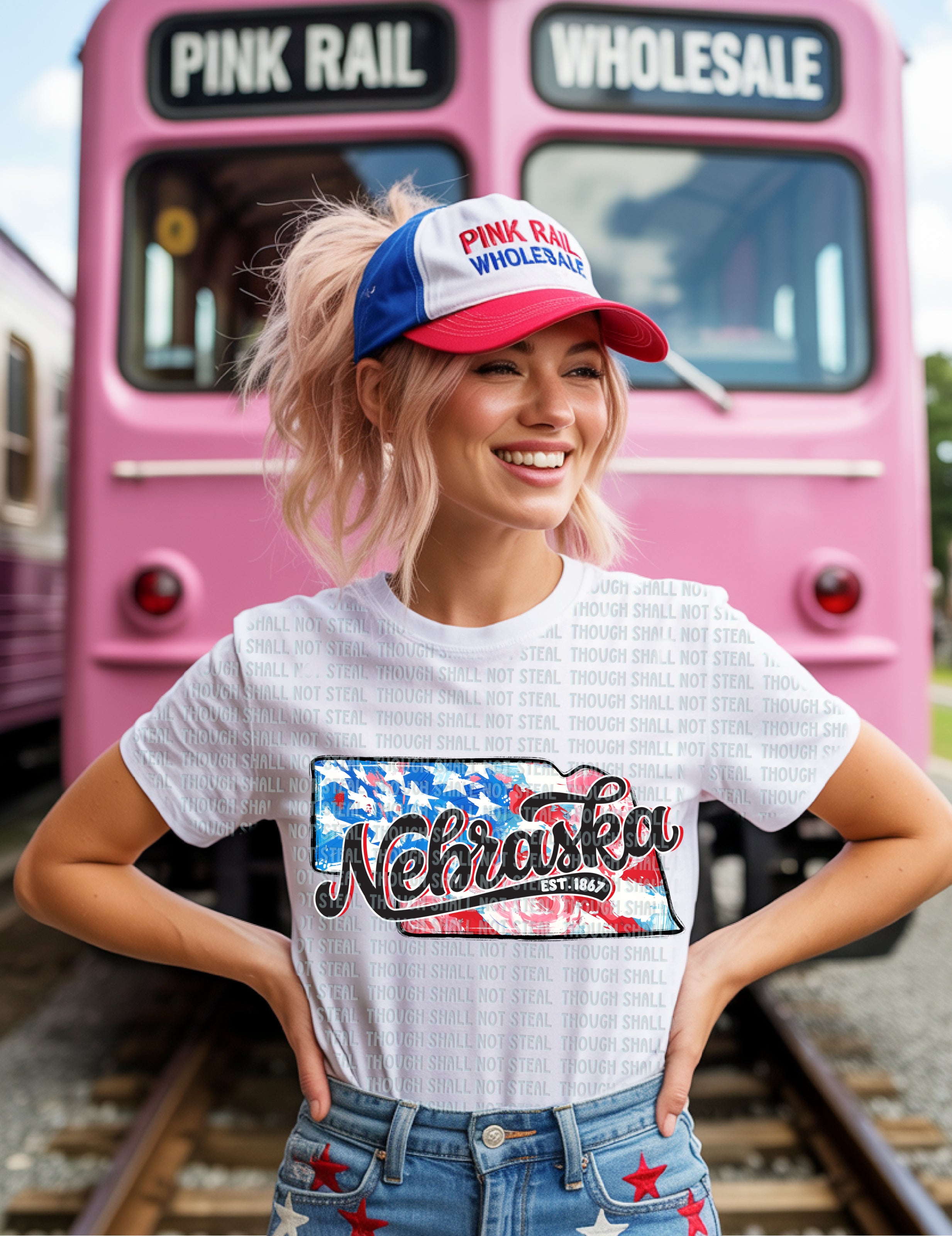 F-03 Patriotic State CHOOSE YOUR STATE (N) DTF TRANSFER ONLY