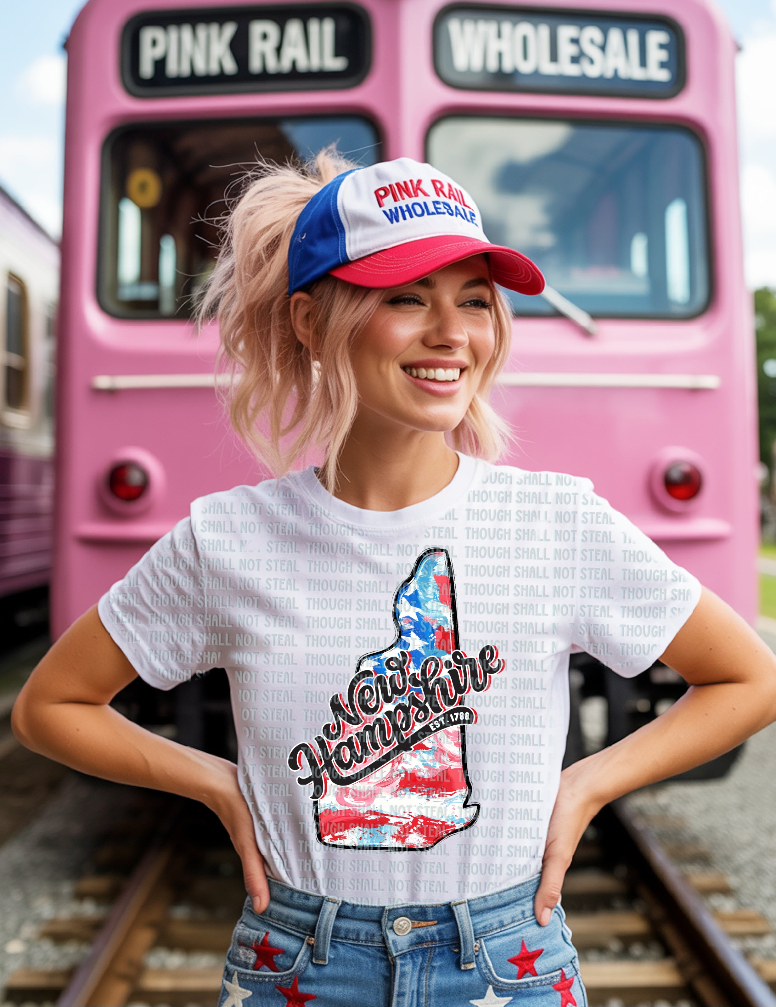 F-03 Patriotic State CHOOSE YOUR STATE (N) DTF TRANSFER ONLY