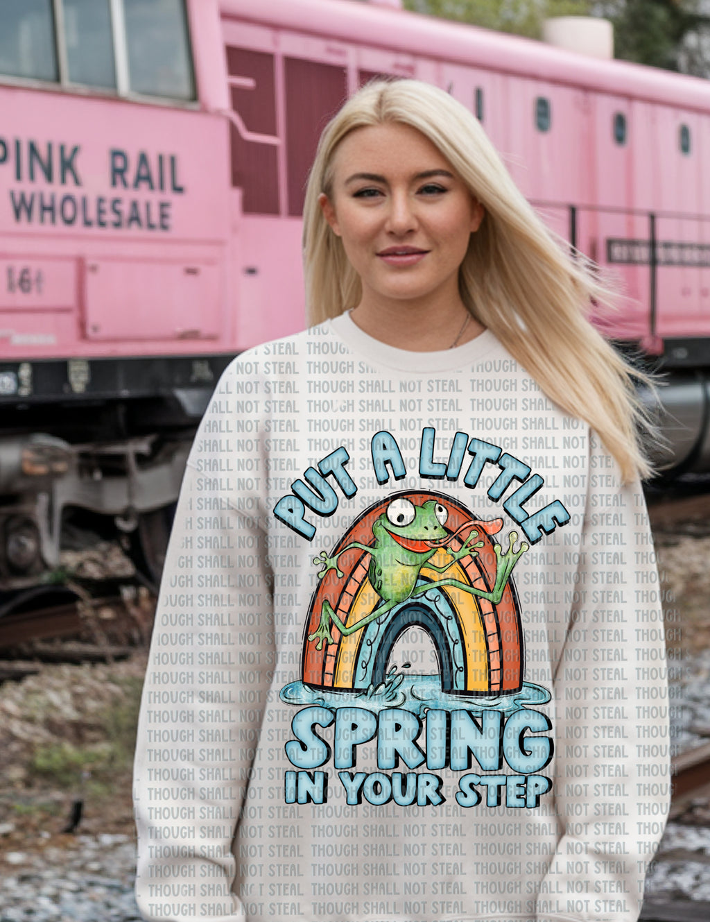 G-24 Put a Little Spring In Your Step Completed Tee