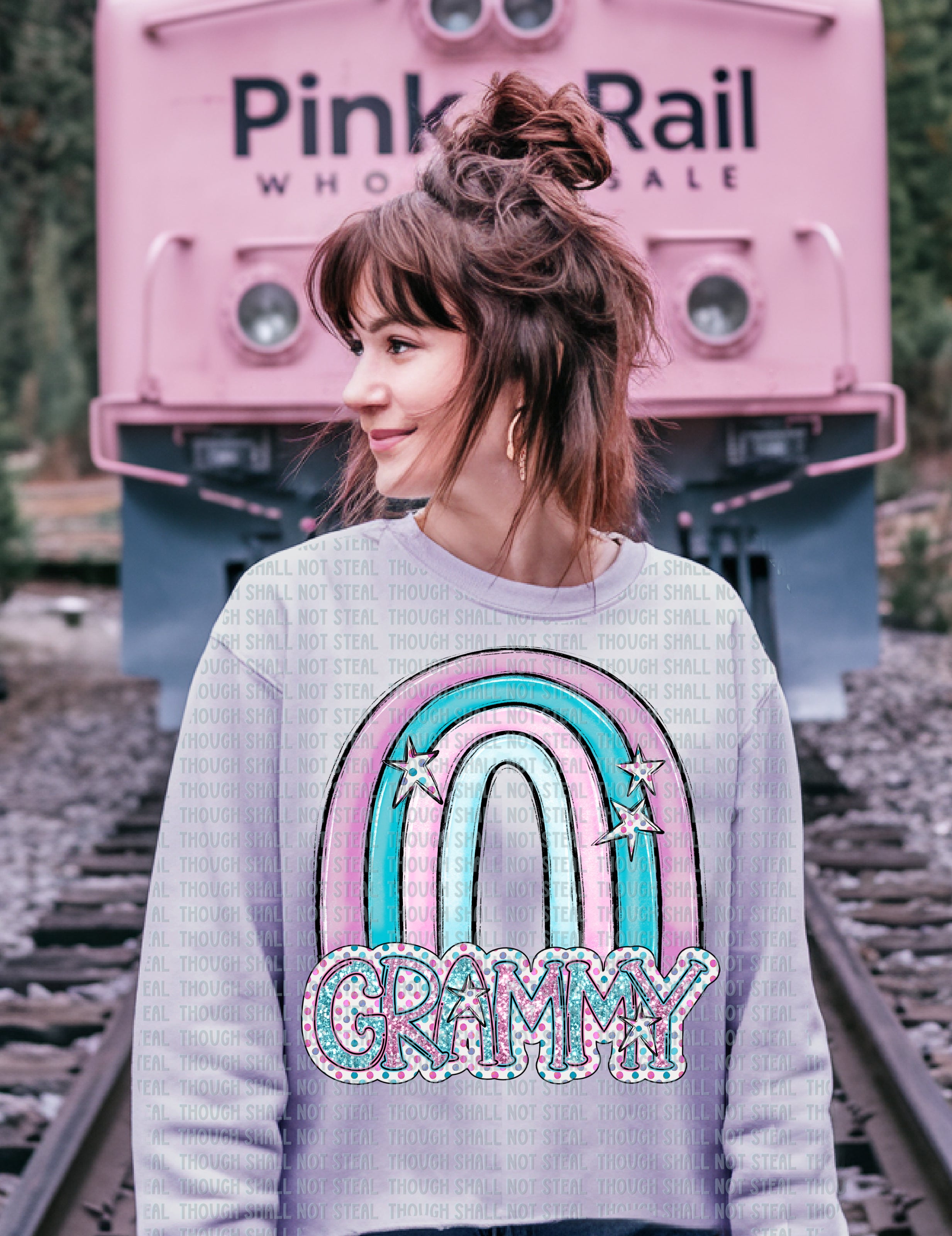 G-25 K Grammy - Rainbow DTF TRANSFER ONLY