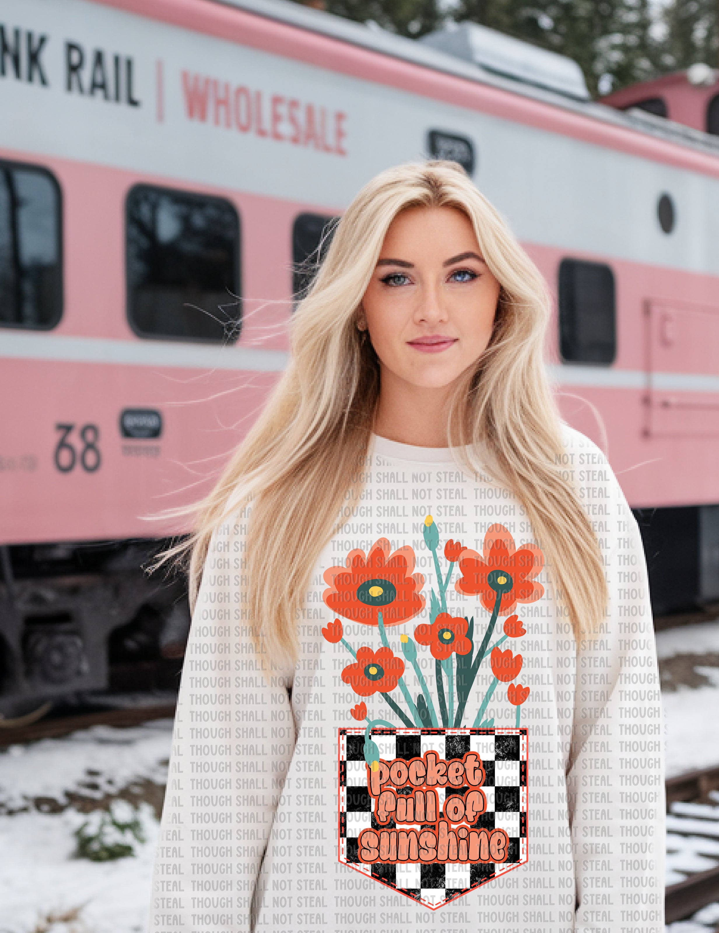 G-26 Pocket Full Of Sunshine Completed Tee