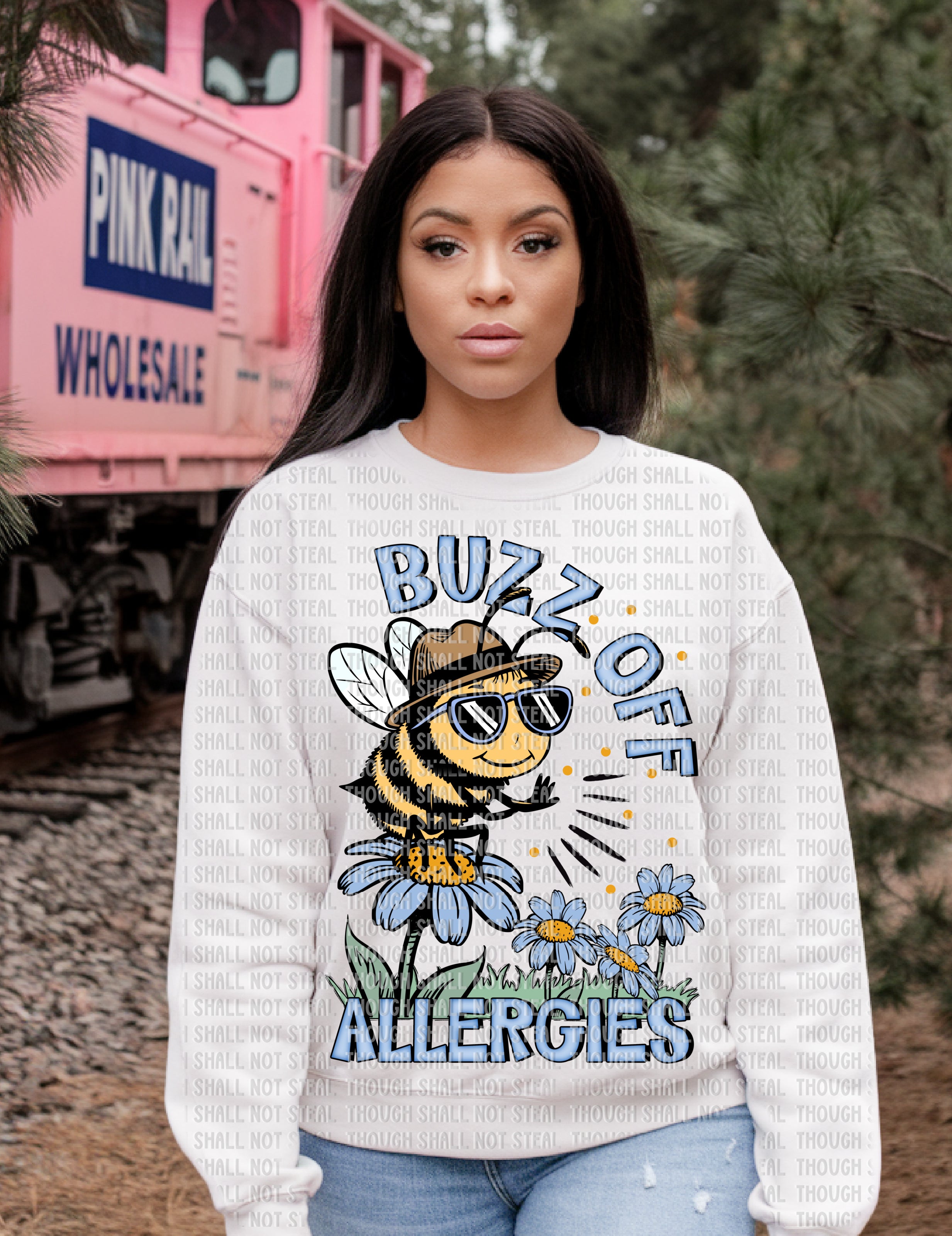 G-28 Buzz Off Allergies DTF TRANSFER ONLY