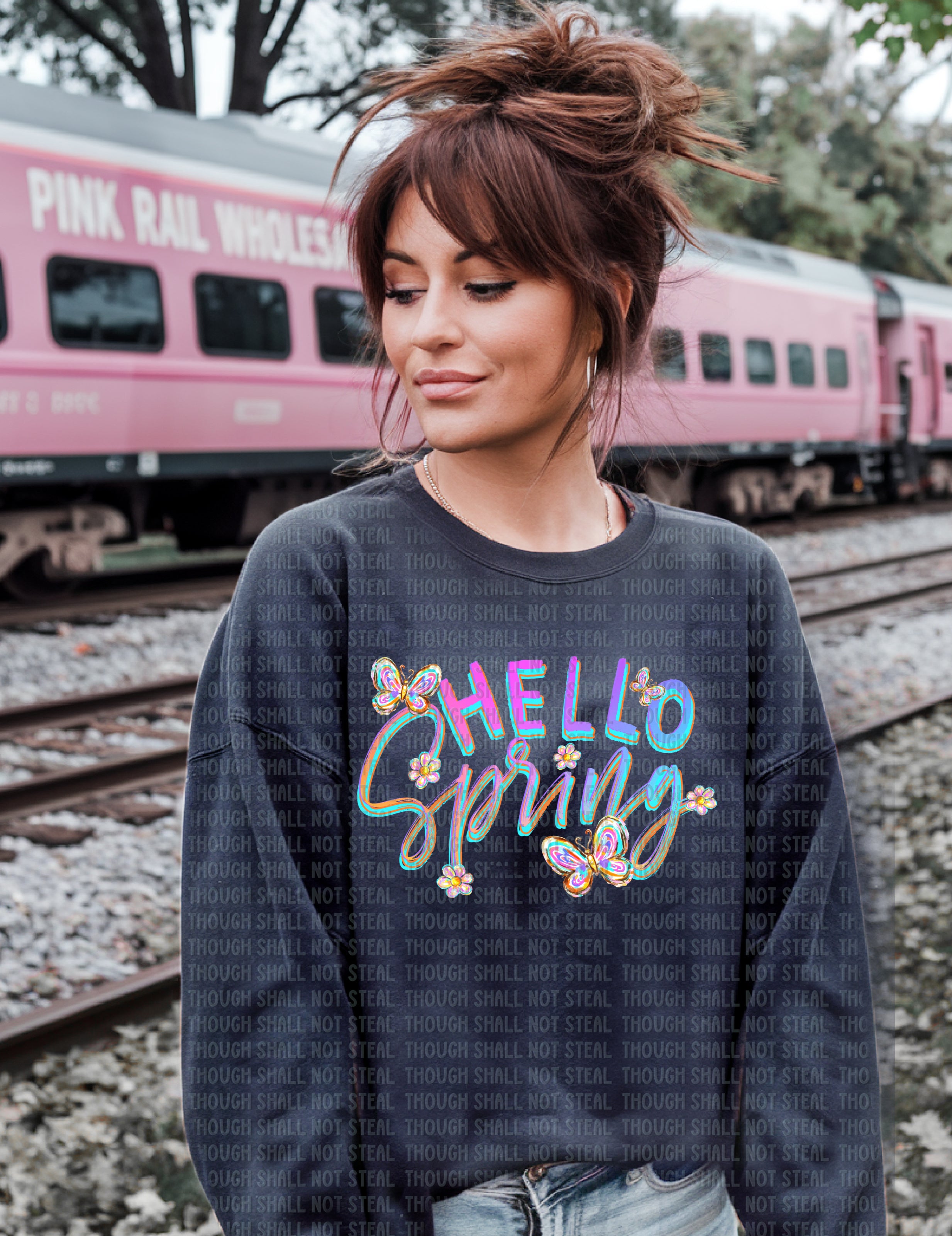 G-29 Pastel Neon -  Hello Spring Completed Tee