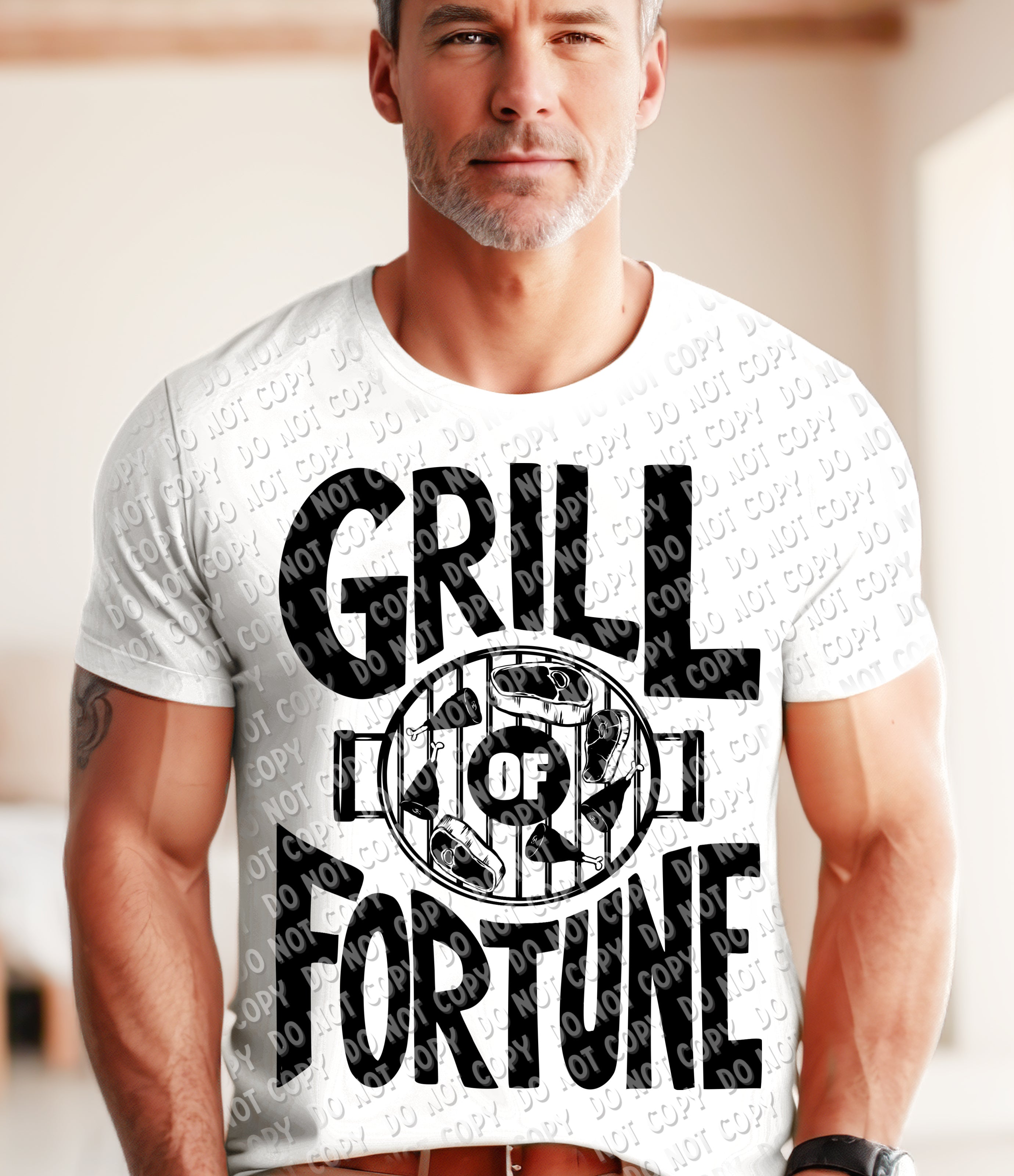 H-143 Grill Of Fortune Black Completed Tee