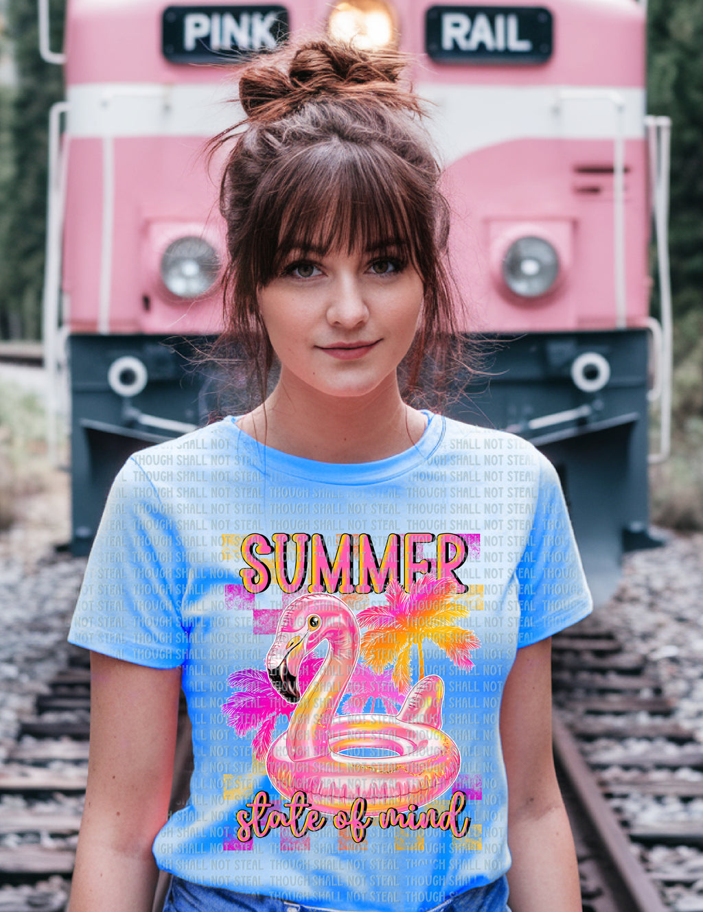 H-171 Summer state of mind Completed Tee