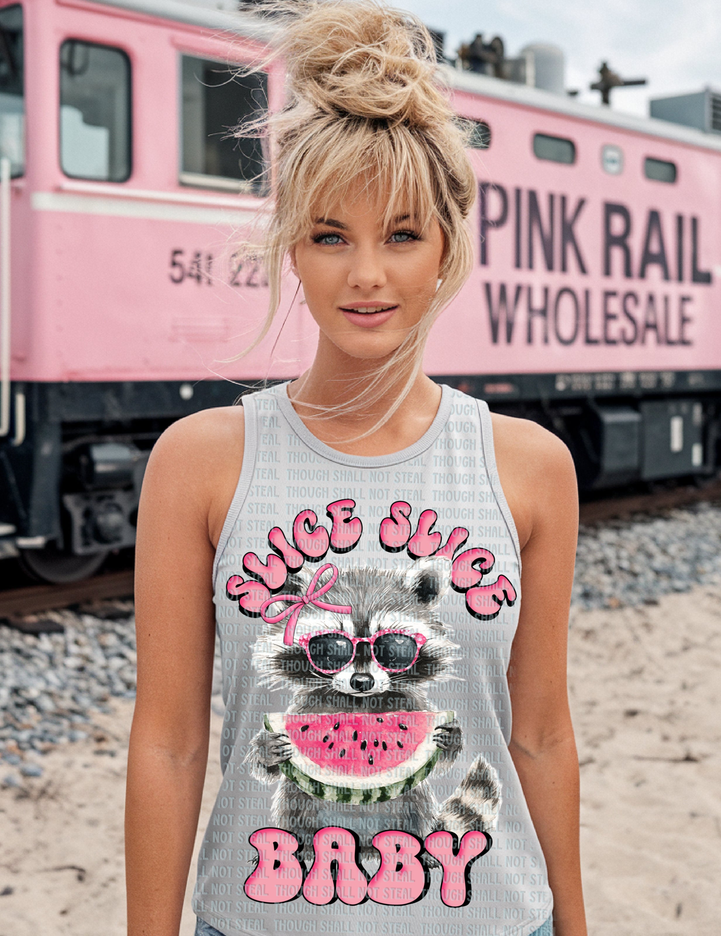 H-189 Slice Slice Baby Completed Tee