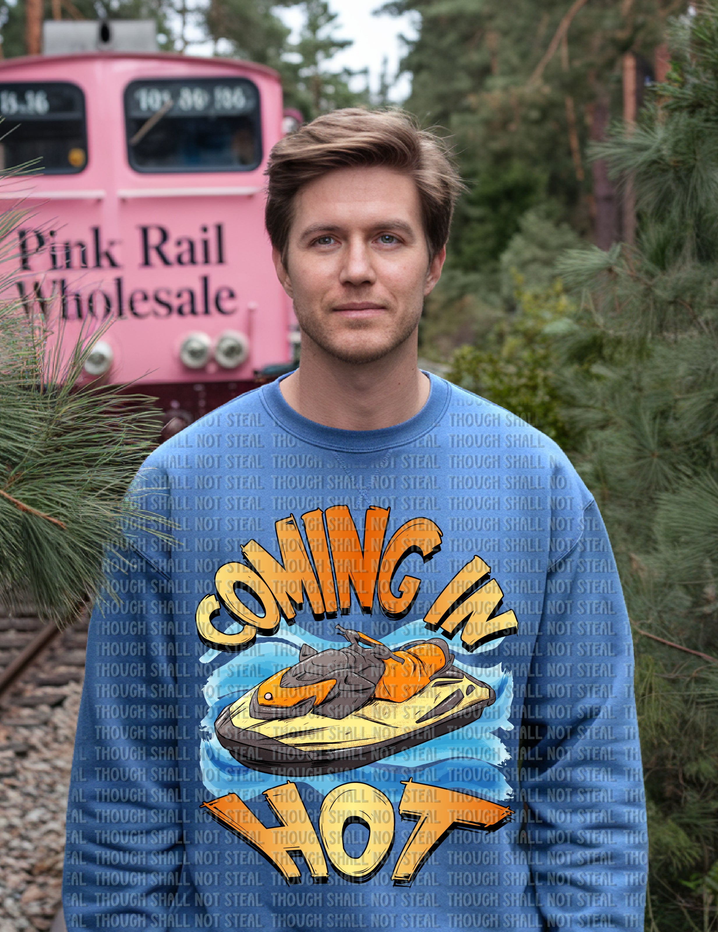 H-210 Coming In Hot Completed Tee