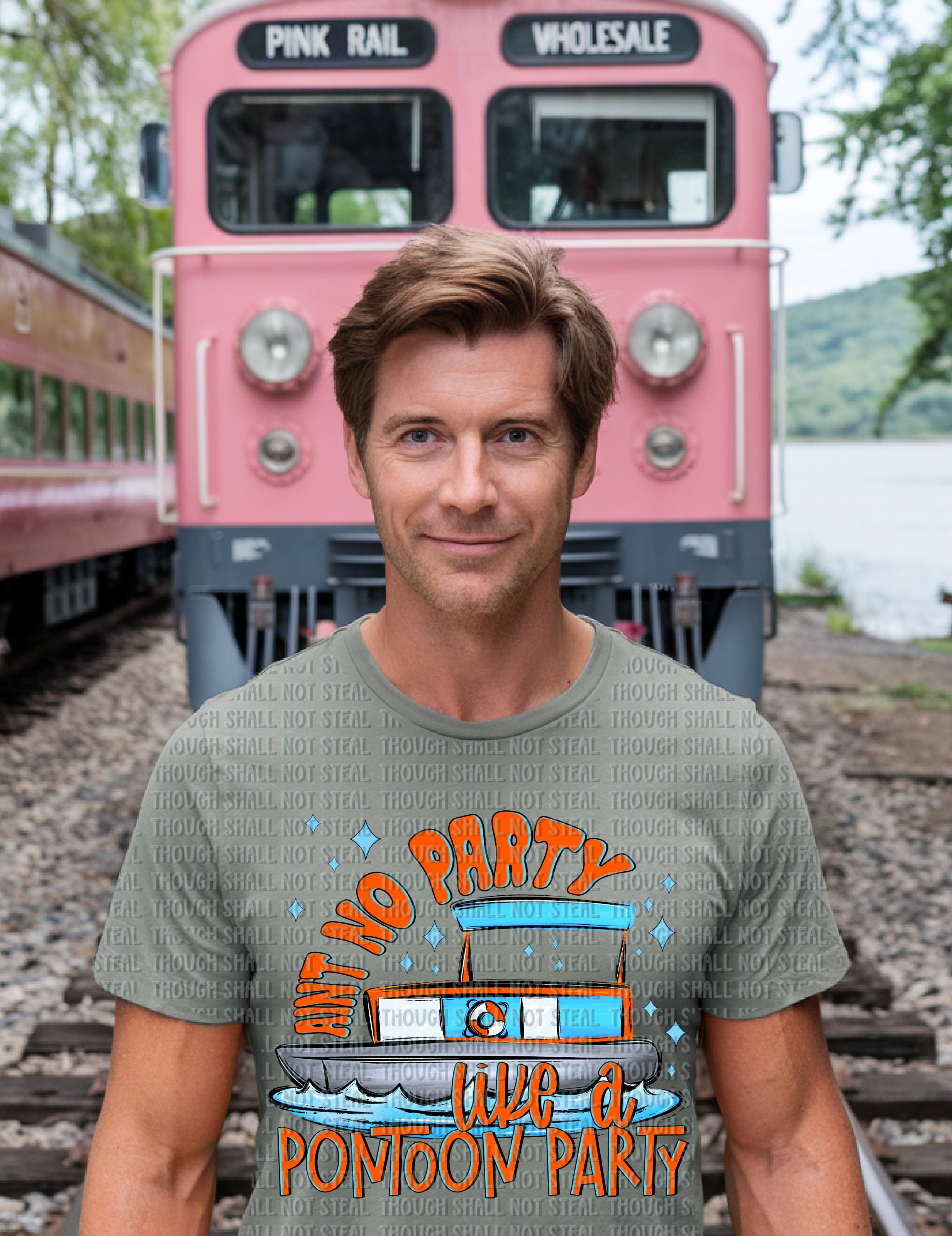 H-211 Ain_t No Party Completed Tee