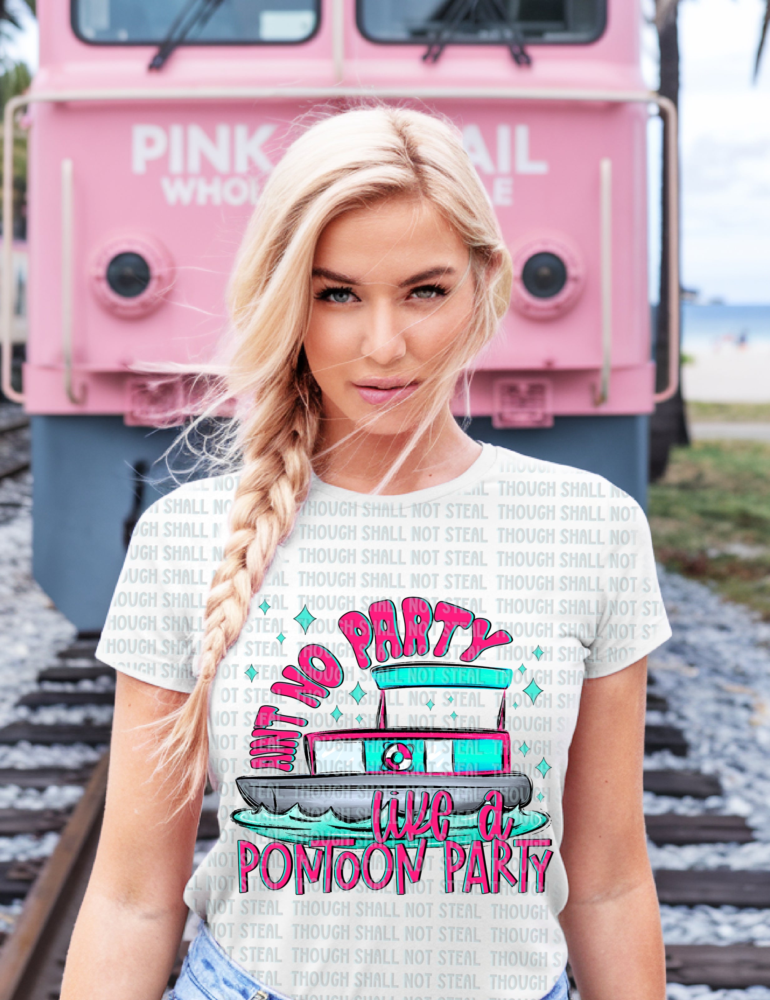 H-211 Ain_t No Party Completed Tee