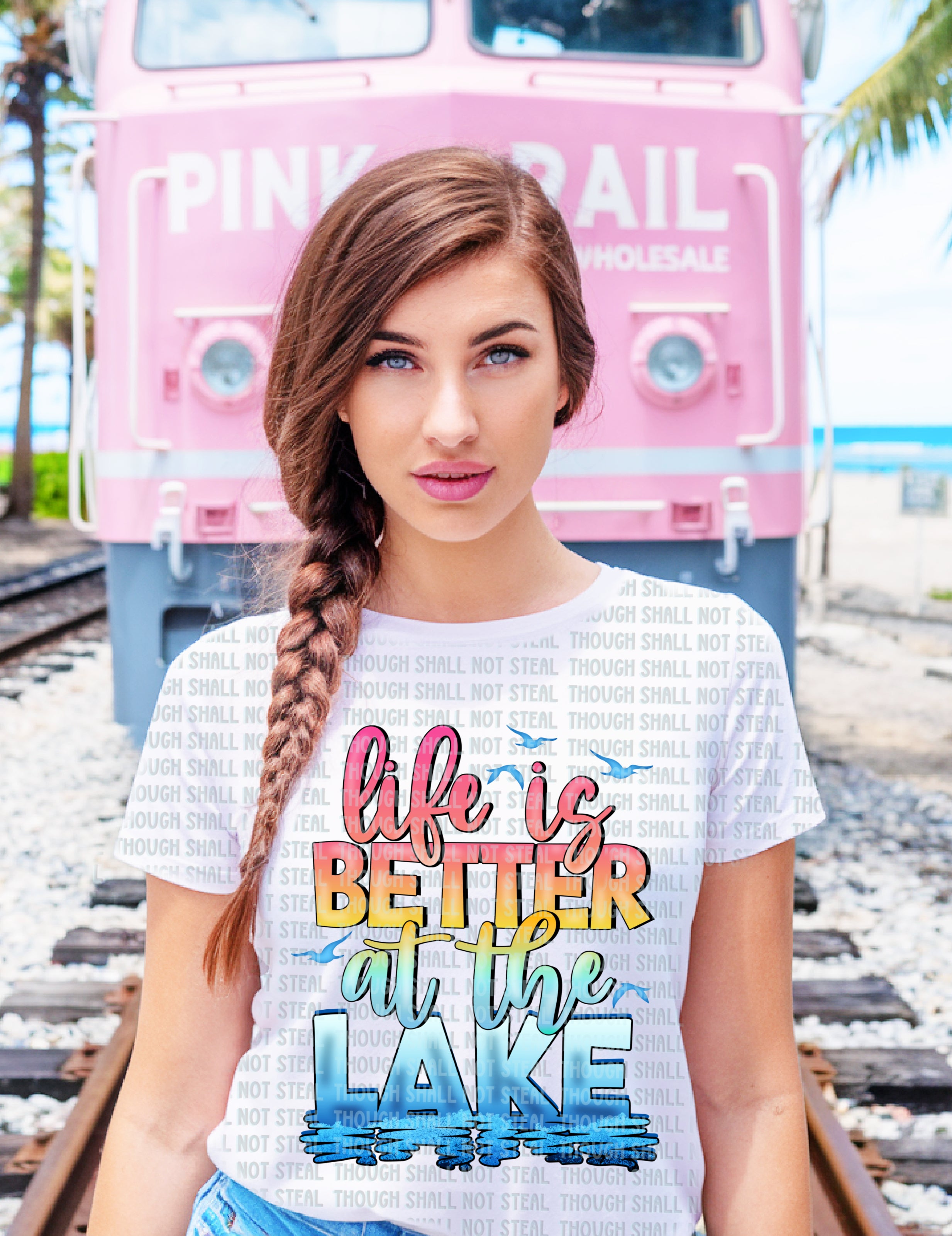 H-220 Life is better (Choose One) Completed Tee