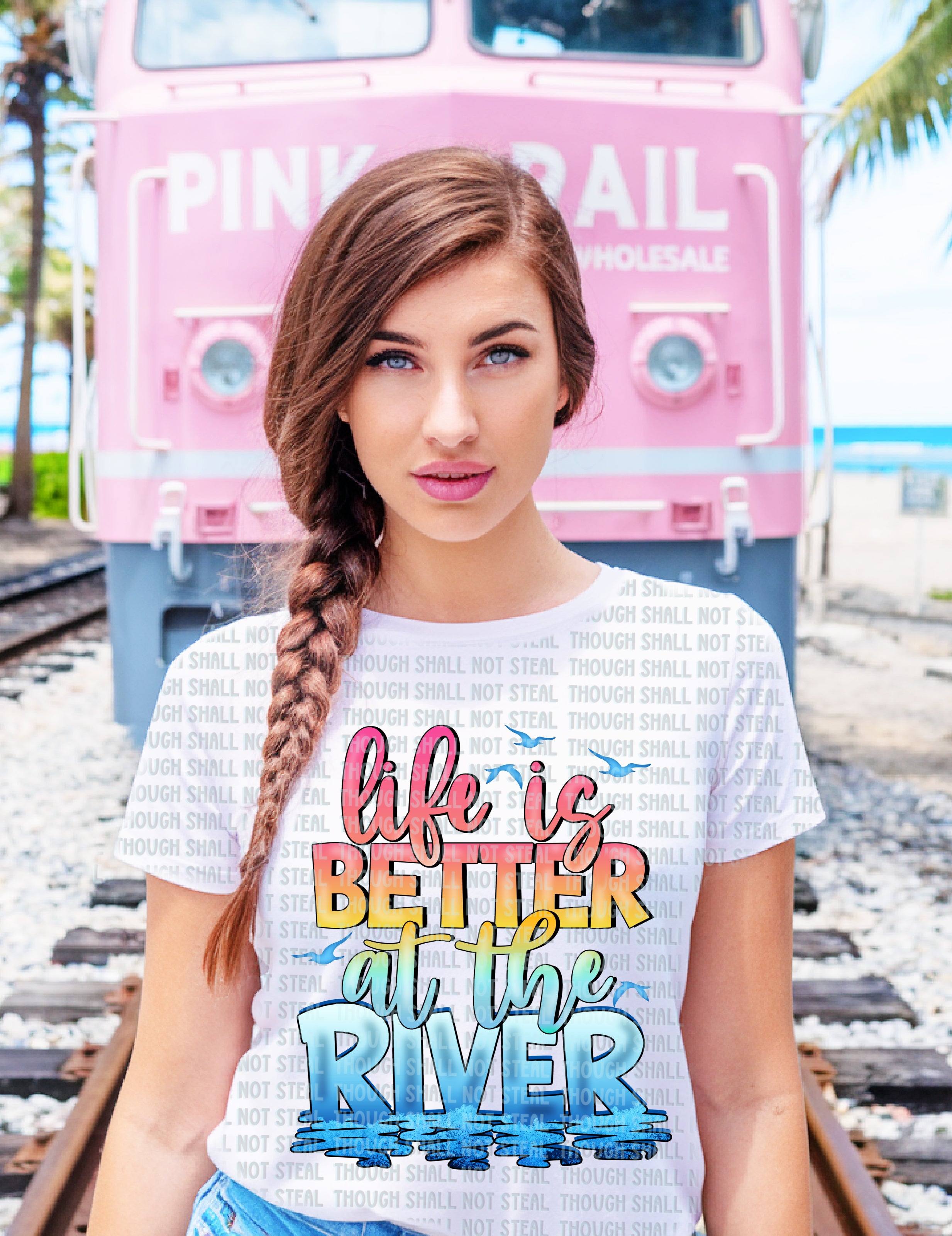 H-220 Life is better (Choose One) Completed Tee