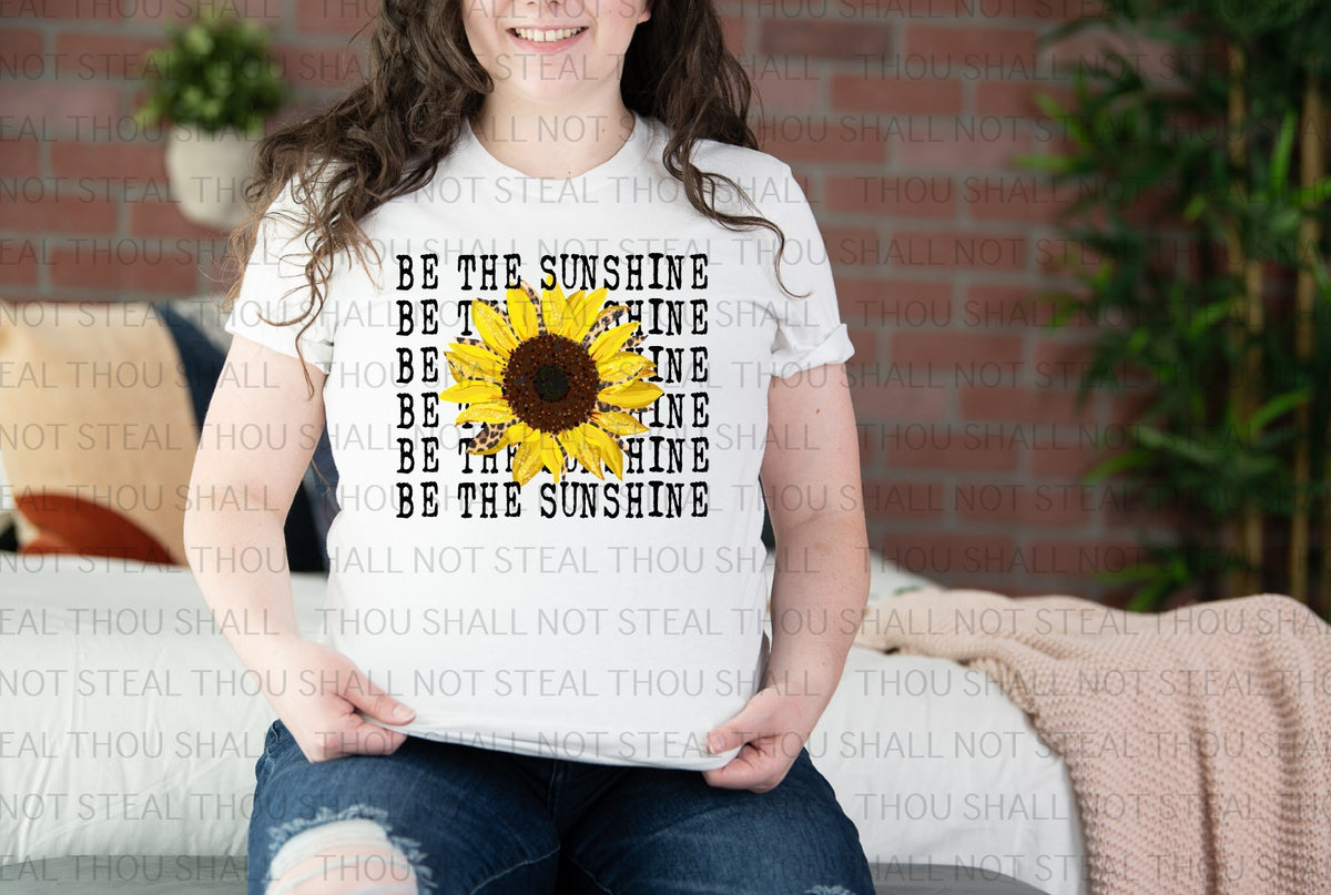 H-226 Be the Sunshine Sunflower DTF TRANSFER ONLY