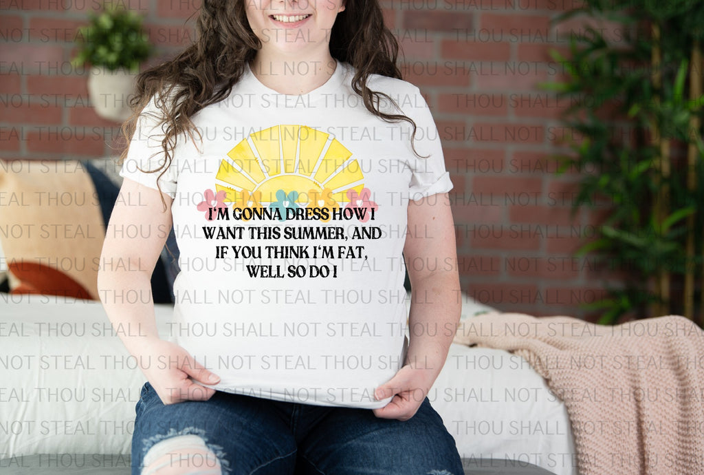 H-235 Dress How I Want This Summer Completed Tee
