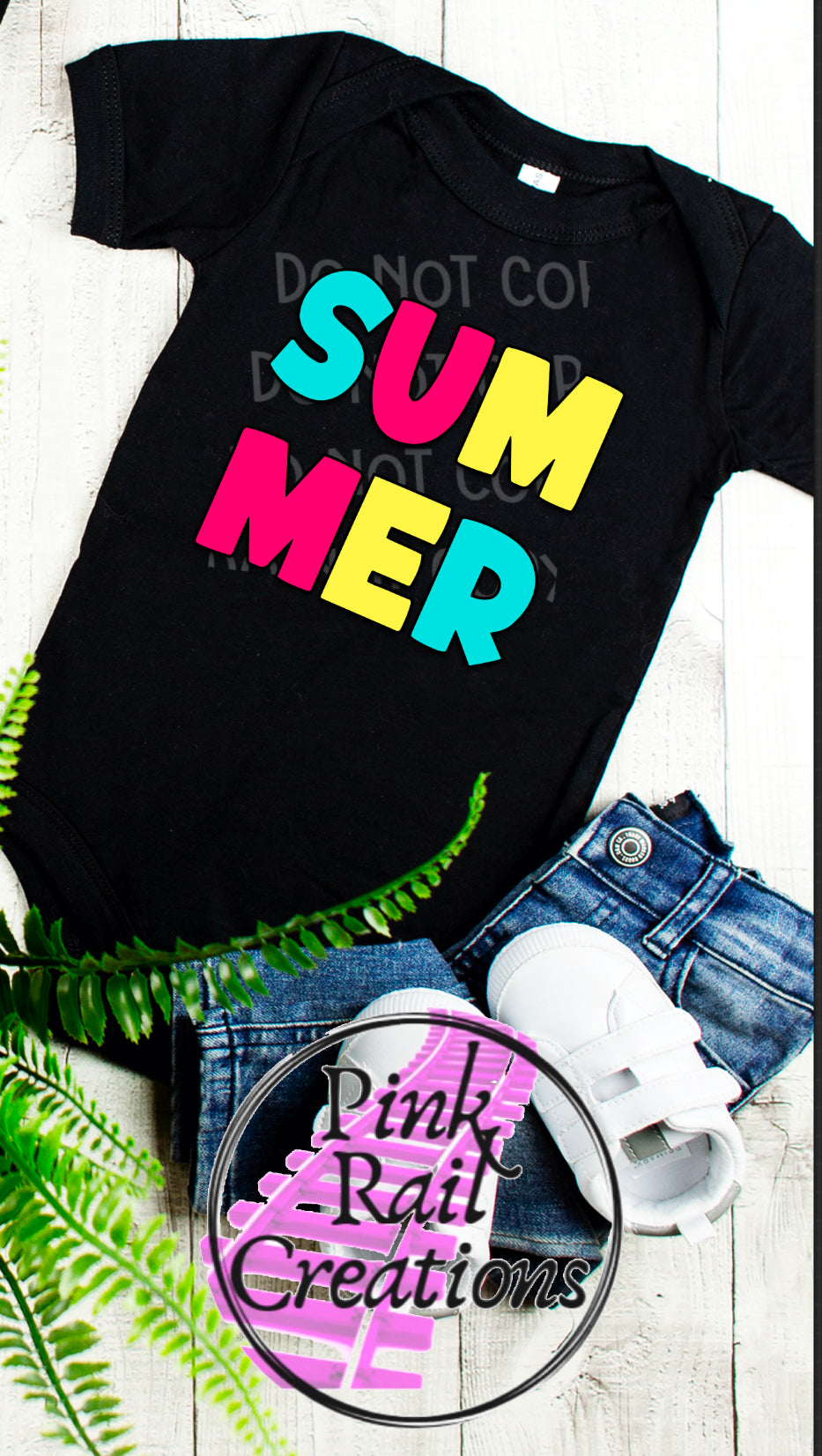 H-28 Color Block Summer Completed Tee