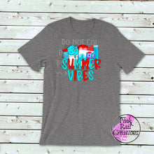 Load image into Gallery viewer, H-35 Summer Vibes Icees Completed Tee
