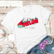 Load image into Gallery viewer, H-37 One In A Melon Watermelon Completed Tee
