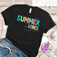 Load image into Gallery viewer, H-42 Pastel Summer Vibes Completed Tee
