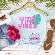 Load image into Gallery viewer, H-63 Summer Time Vibes Neon Completed Tee
